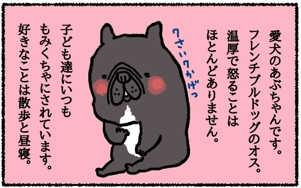 バスで出会った不機嫌そうなおじいさん。泣いている息子にとった意外な行動とは？【うちはモフモフ暮らし  第1話】