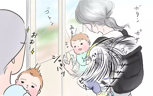 電車で見かけた、緊張と不安で張り詰めているママへ【笑いあり涙あり 男子3人育児 第26話】