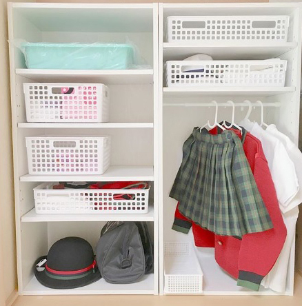 「ひとりでお支度」ができるようになる！ 無印良品、IKEA、ニトリ、アイリスオーヤマ、100均で作るキッズ収納