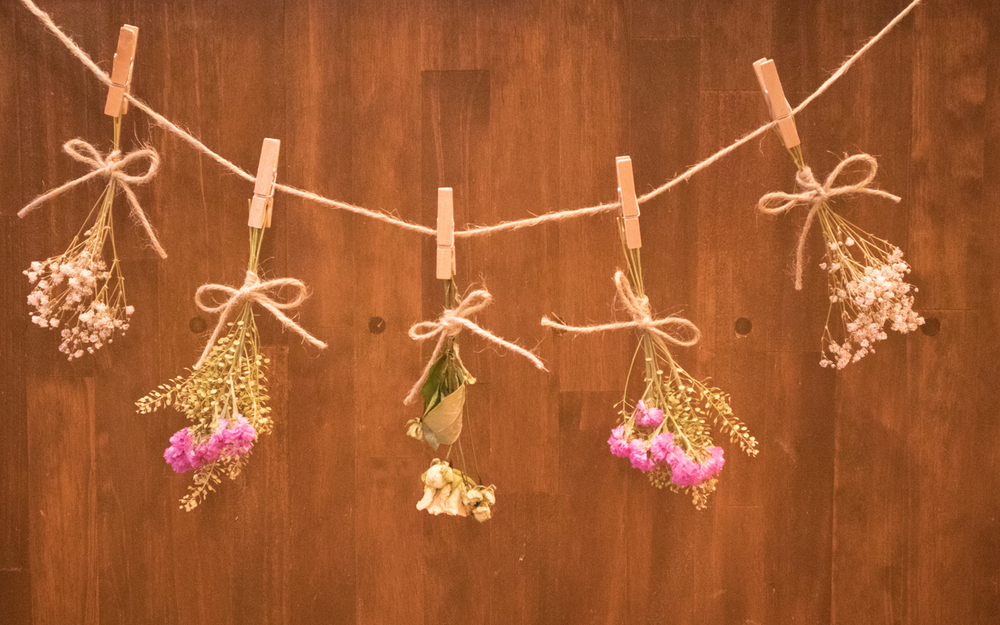 【ドライフラワーのステキな飾り方】気軽にインテリアとして楽しむコツ