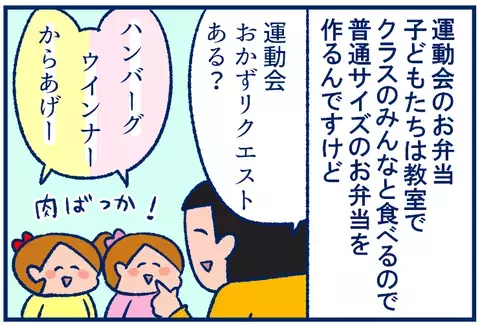 年々ハードルが上がる!? 女子のお弁当リクエスト【双子を授かっちゃいましたヨ☆ 第174話】
