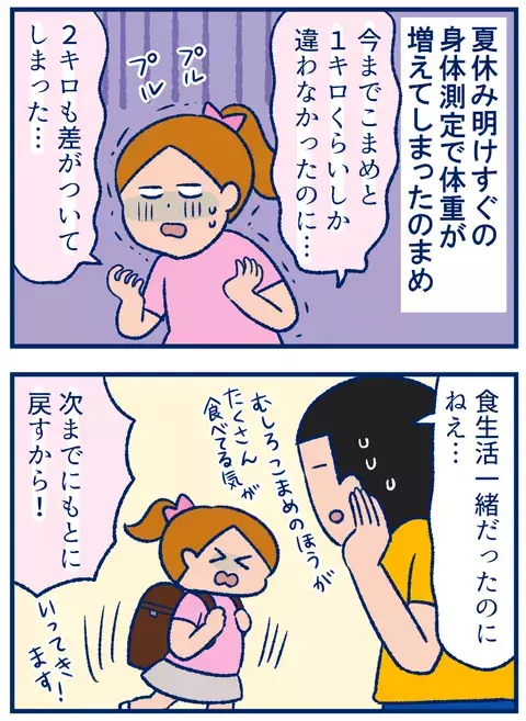 そりゃ敏感になるよね…小学生の娘たちの「太った痩せた」問題【双子を授かっちゃいましたヨ☆ 第190話】