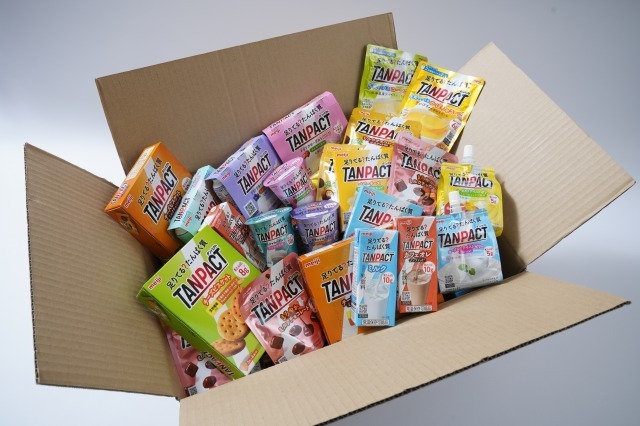 明治「TANPACT」が無料で73個届く!?　デアゴスティーニのたんぱく質特別号が豪華