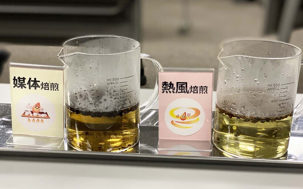 ブレンド前のむぎ茶を試飲してみた！　こだわりのやかん品質の美味しさの秘密を大解剖！