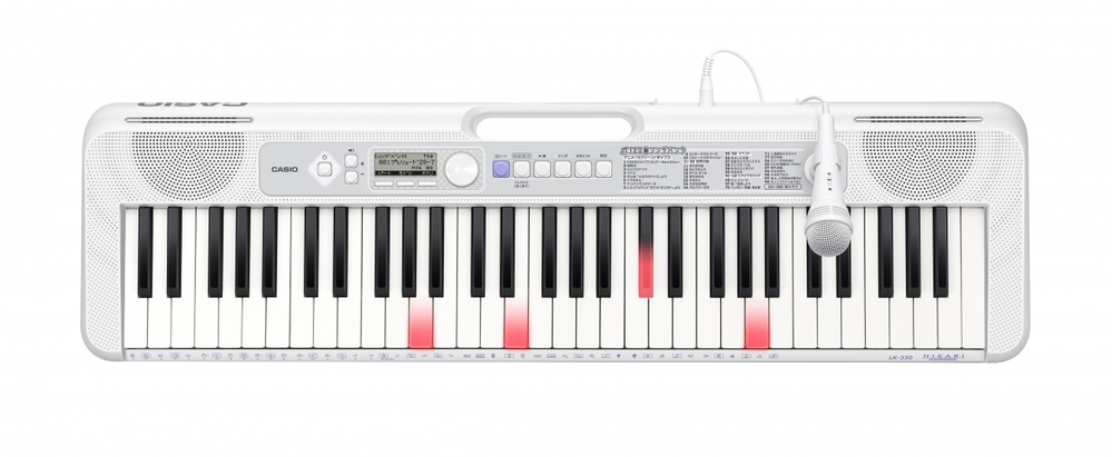 【プレゼントあり】脳の活性化にもつながる！　初めての子でもすぐに演奏できる、光ナビゲーションキーボード【編集部の「これ、気になる！」  Vol.31】