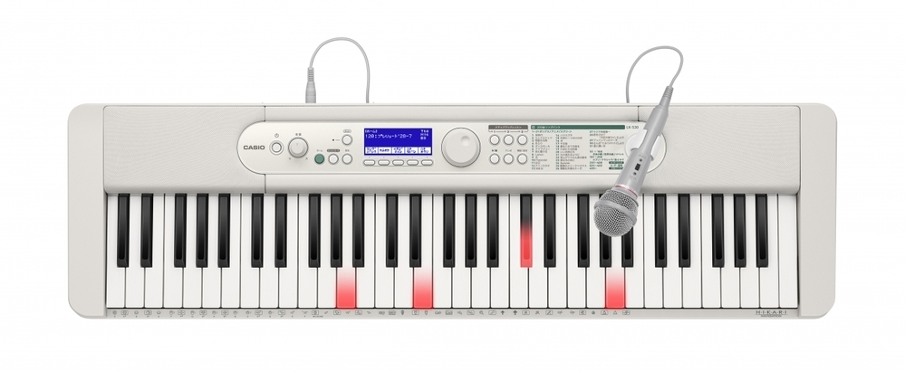 【プレゼントあり】脳の活性化にもつながる！　初めての子でもすぐに演奏できる、光ナビゲーションキーボード【編集部の「これ、気になる！」  Vol.31】