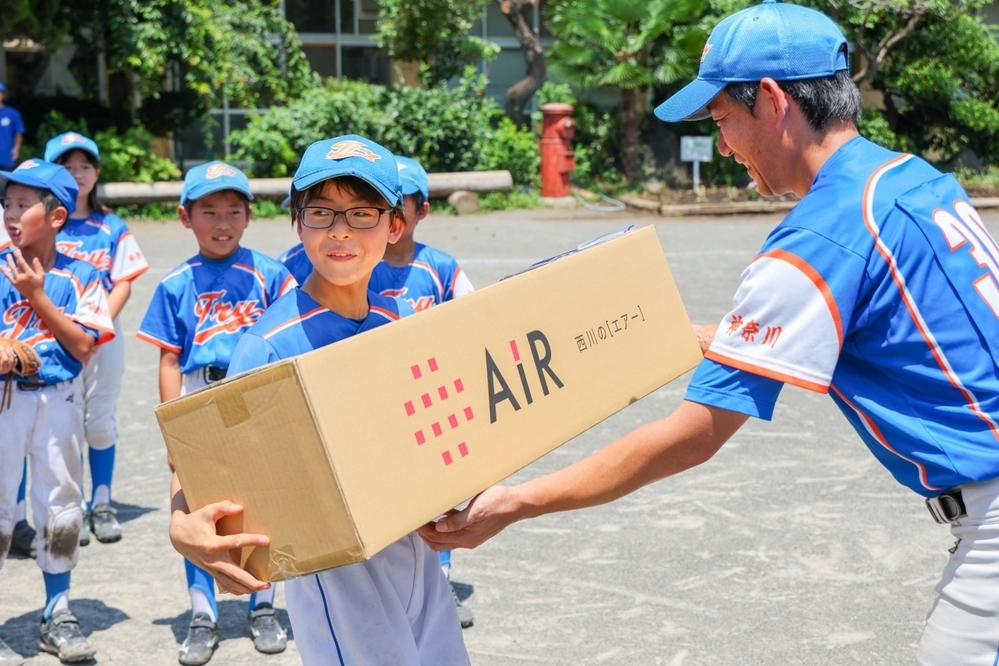 大谷翔平選手×nishikawa『大きな夢を見よう！プロジェクト』で、約2500本の[エアー]マットレスを全国の子どもたちへプレゼント。