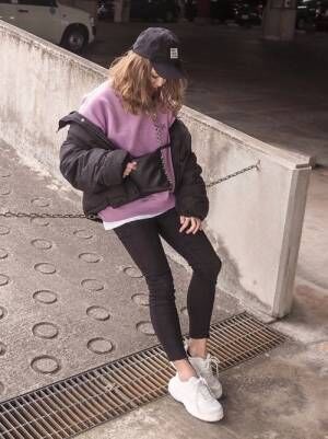 元の春 寒い 服 人気のファッションスタイル