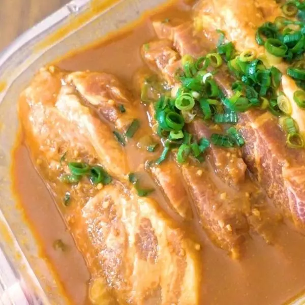 豚のにんにく味噌漬け