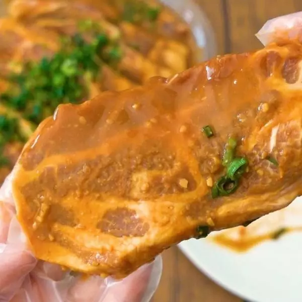 豚のにんにく味噌漬け