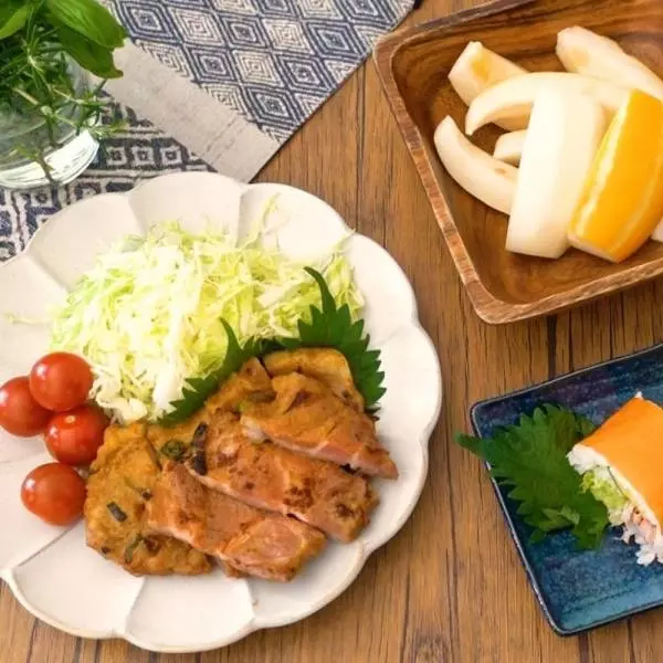 豚のにんにく味噌漬け