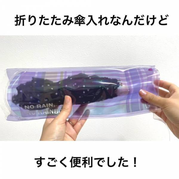 「なんで今までなかったんだ…」セリアの“傘ケース”がかなり優秀すぎな件。
