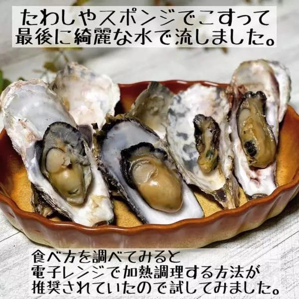 冷凍殻付き牡蠣