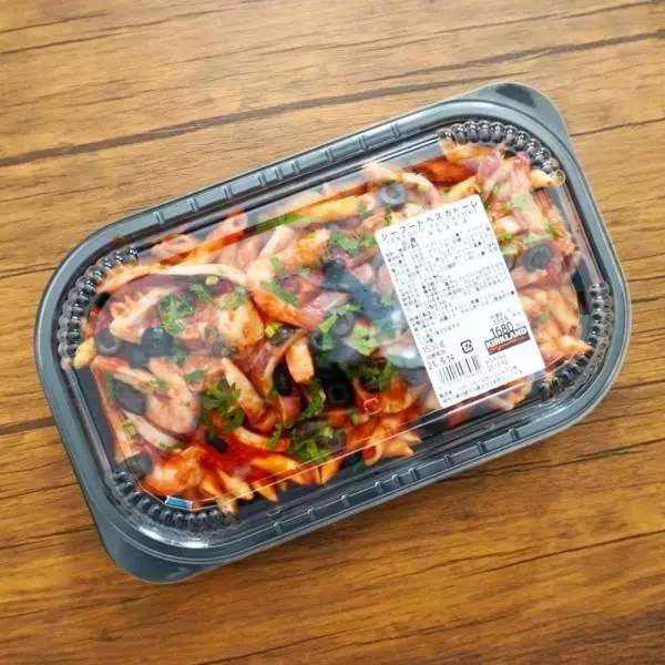 コストコのシーフードペスカトーレのパッケージ写真