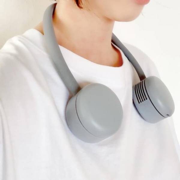 《Francfranc》夏の暑さにも負けない！ハンズフリーで使えるネックファン♪