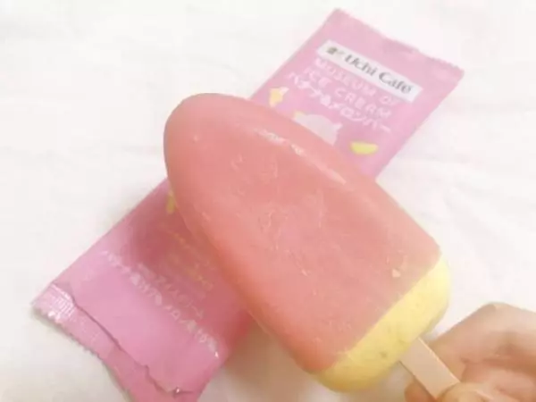 ローソンのバナナ＆メロンバー