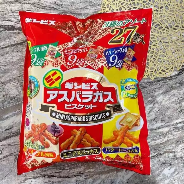 コストコのアスパラガスビスケット