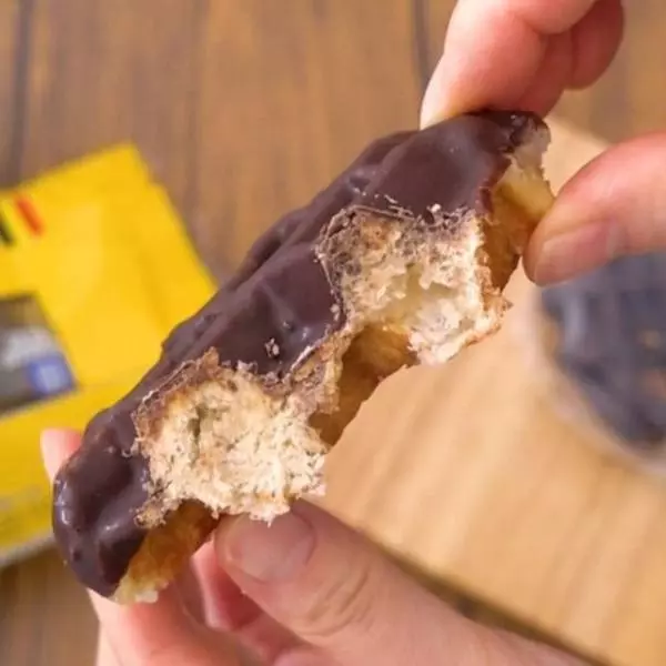 業務スーパーのベルギーワッフルチョコレート