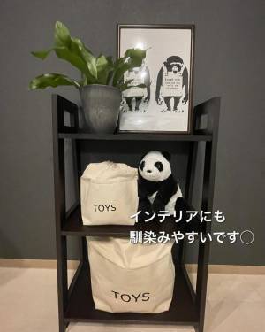 「これがあればおしゃれに片付く！」スリコの“収納バッグ”はインテリアとしても最強！