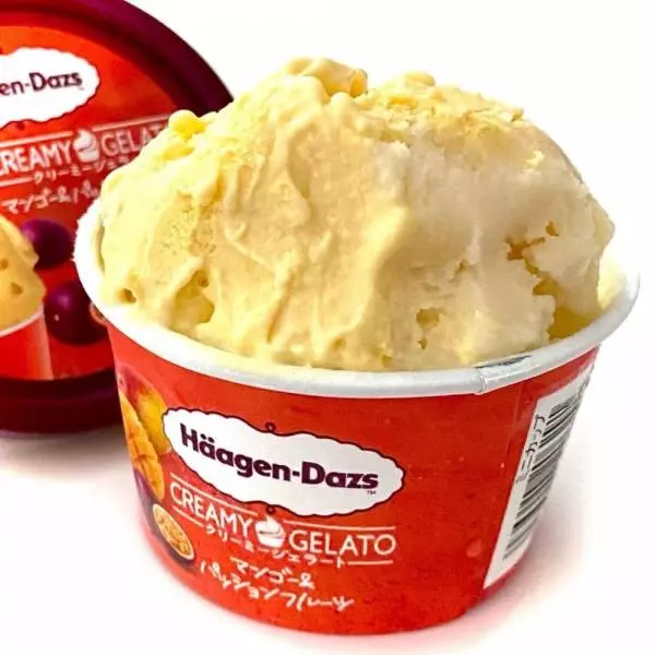 ハーゲンダッツのクリーミージェラートマンゴー＆パッションフルーツ