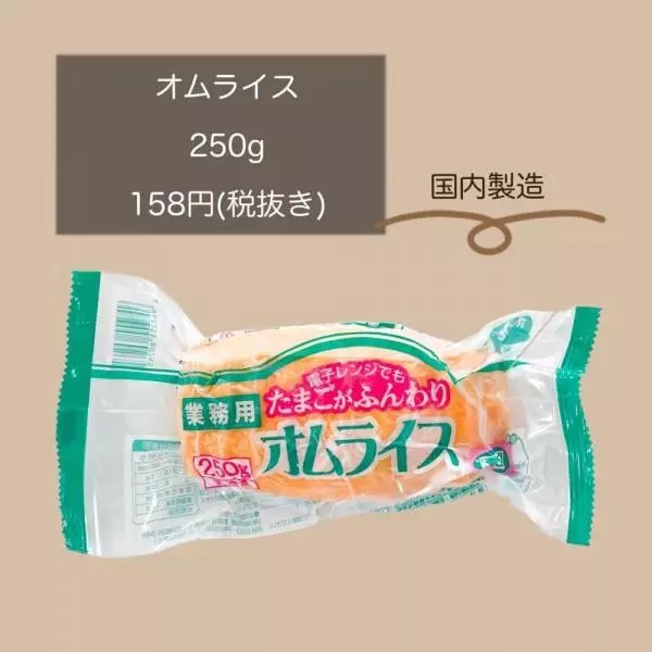 業務スーパーのオムライス