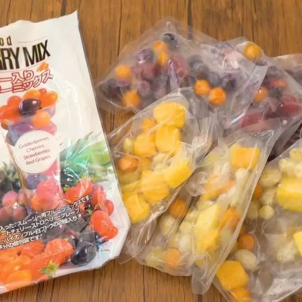 ゴールデンベリー入り2種のスムージーミックス