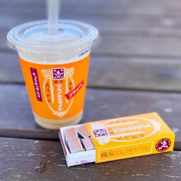 森永ミルクキャラメルフラッペ