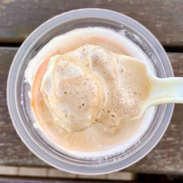 森永ミルクキャラメルフラッペ