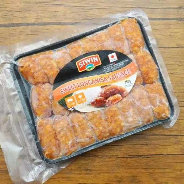コストコのスウィートロンガニーサソーセージ