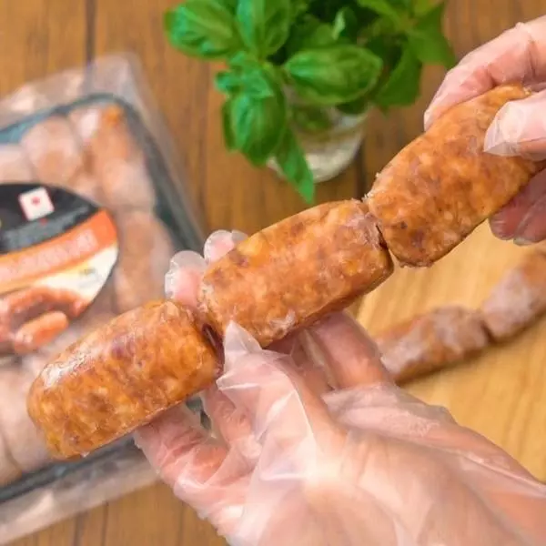 コストコのスウィートロンガニーサソーセージ