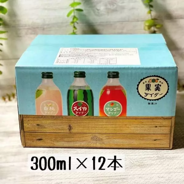 コストコの果実サイダー