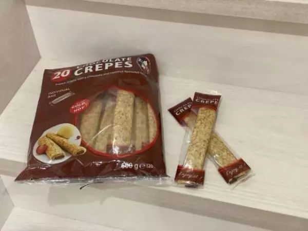 コストコのチョコレートクレープ