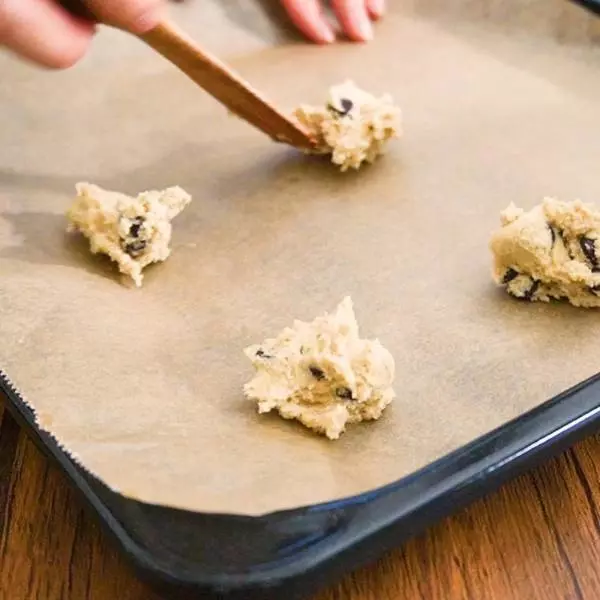 チョコレートチップクッキー生地