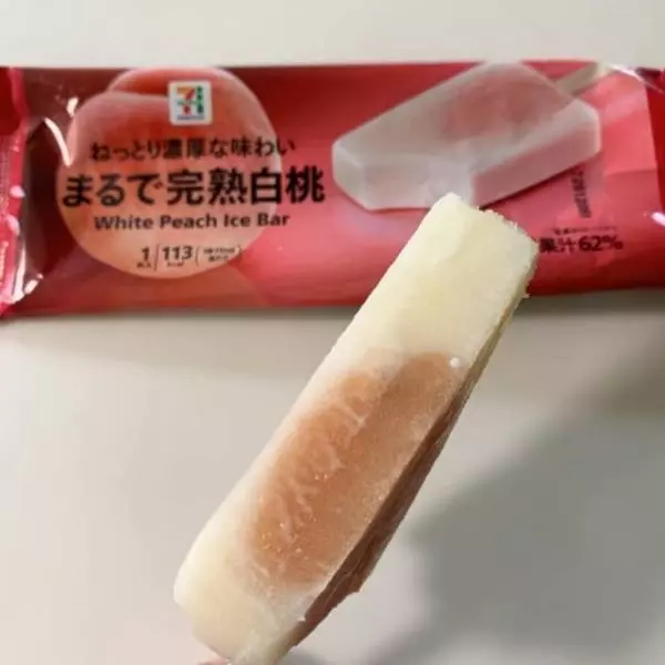 セブンイレブンのまるで完熟白桃
