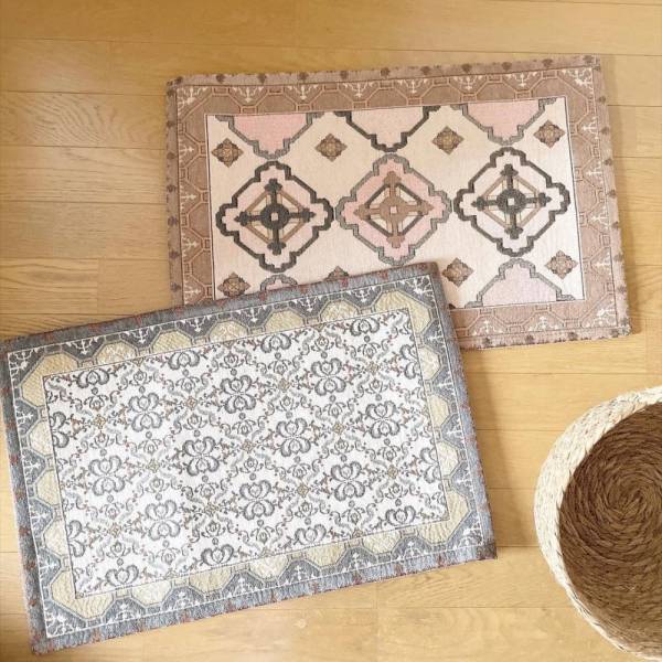 「在庫残りわずか！？」スリコの“超高見えインテリアマット”が大人気♡