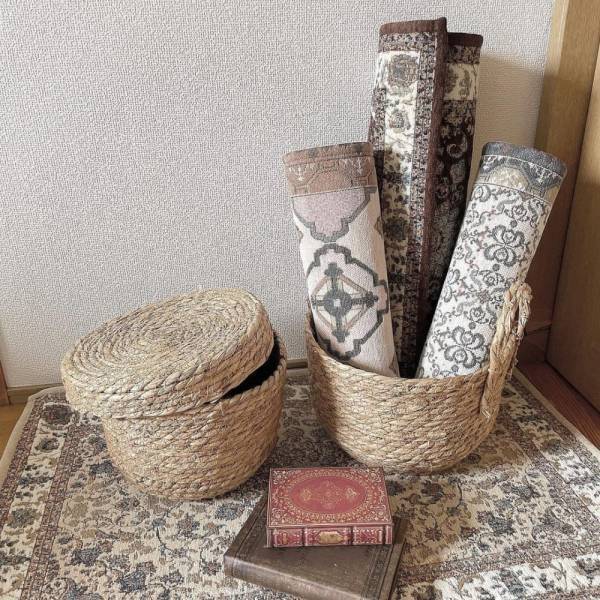 「在庫残りわずか！？」スリコの“超高見えインテリアマット”が大人気♡