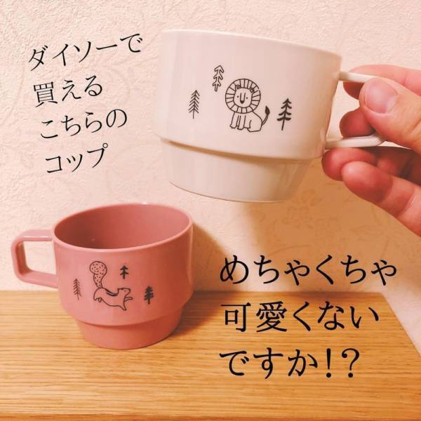 「かわいい上にお得じゃん！」ダイソーで見つけた“プラコップ”は驚きのコスパ！？