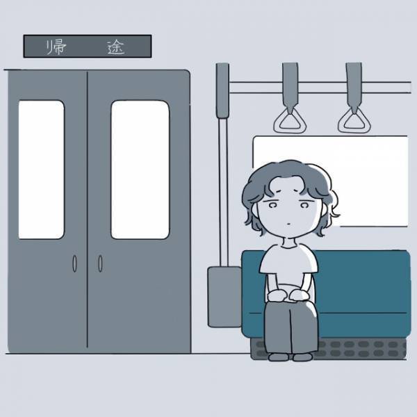 「誰にも頼れない。」元カレを忘れるため無理をする毎日。帰りの電車で”感情が爆発”してしまい…＜フラれてキミとマッチング！？＃3＞