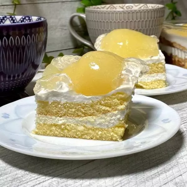 洋梨パンナコッタムースケーキ