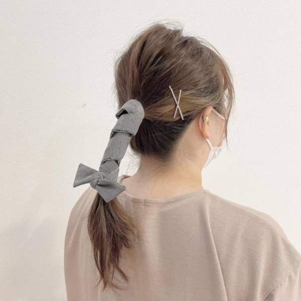 「トレンドの柄もプチプラで手に入れて♡」スリコの”最強ヘアアクセ”4選