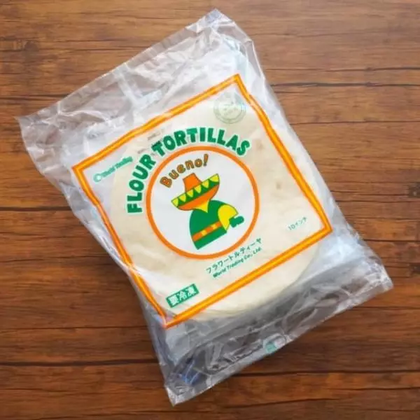 コストコのフラワートルティーヤ