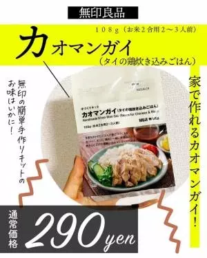 無印良品の手づくりキットカオマンガイのパッケージ