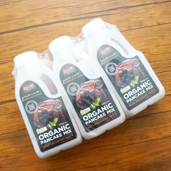 コストコのオーガニックパンケーキミックスチョコレート