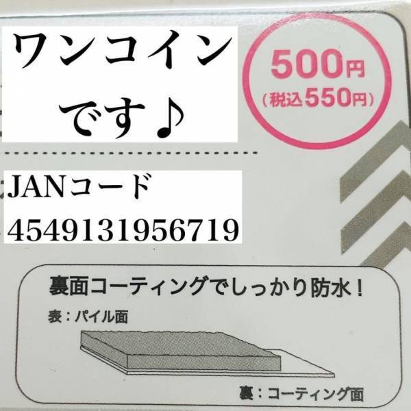 「こんな商品まであるの！？」ダイソーで見つけたシーツは、まさかの“防水”！？