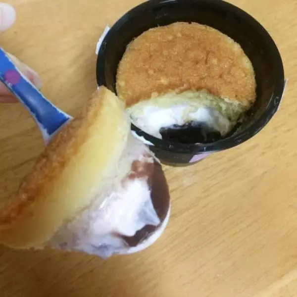 セブンイレブンのしろふわスフレ