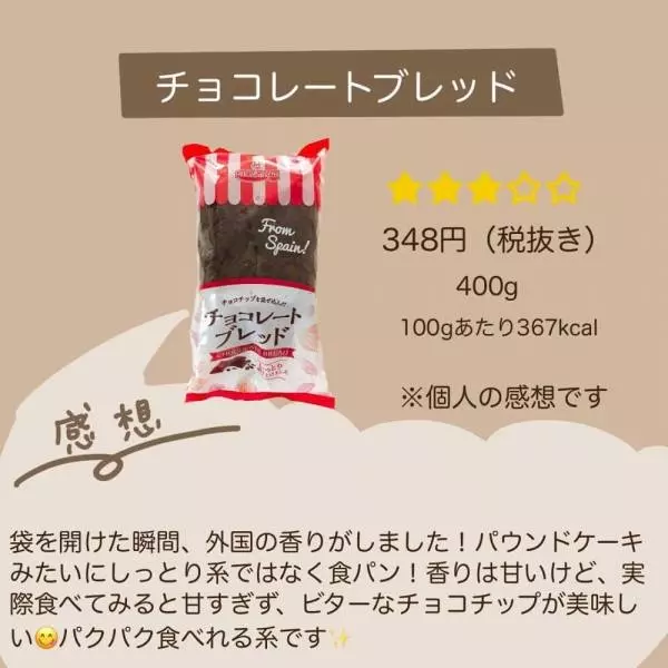 チョコレートブレッド