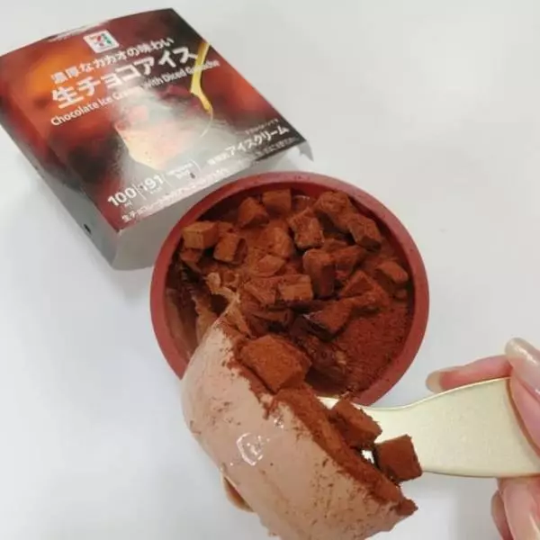 オハヨー乳業の生チョコアイス