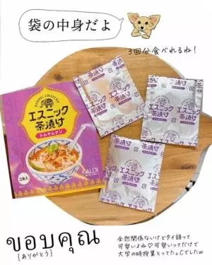 カルディのエスニック茶漬け