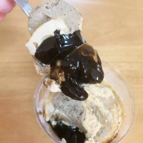 ほうじ茶ティラミスパフェ