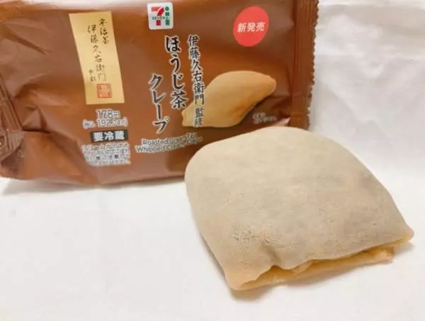 セブンイレブンのほうじ茶クレープ